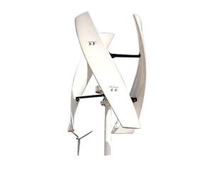 Turbina Eolica, mulino a vento di energia del generatore eolico a magnete permanente asse verticale 400W 12v 24v con il regolatore MPPT for uso domestico della fabbrica(Wind controller)