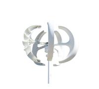 Turbina Eolica, Neratore Di Turbine Eoliche 5kw 12/24/48V 5 Pale Lanterna Mulino A Asse Verticale For Lampione(WHITE,24V)