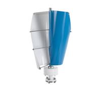 Turbina eolica verticale da 12 V, 500 W, con controller per produzione di energia verde, silenziosa ed efficiente (blu)