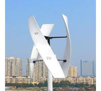Turbina eolica Verticale da 6000 W-10000 W, generatore di Corrente trifase con Controller, 3 Pale per Uso Domestico e Commerciale, Soluzione efficiente per Le Energie rinnovabili