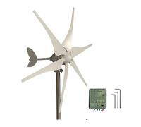 Turbina orizzontale aggiornata da 3000 W 12 V/24 V/48 V a basso rumore (controller MPPT libero, 12 V)
