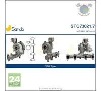 Turbina Turbocompressore Sando per AUDI A3 SEAT TOLEDO III ALTEA LEON SKODA #j4