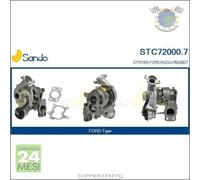 Turbina Turbocompressore Sando per CITROEN XSARA C3 II I C2 C1 FORD FUSION FIES