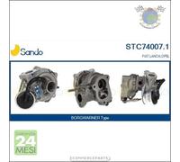 Turbina Turbocompressore Sando per FIAT FIORINO PUNTO PANDA DOBLO QUBO IDEA 500