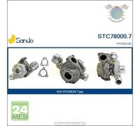 Turbina Turbocompressore Sando per HYUNDAI ACCENT GETZ i30 KIA CERATO CEE'D RIO