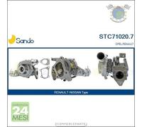 Turbina Turbocompressore Sando per OPEL MOVANO B RENAULT TRAFIC MASTER