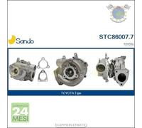 Turbina Turbocompressore Sando per TOYOTA HILUX