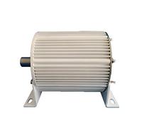 Turbine eoliche, 1KW 500 RPM Low PRM Generatore a magneti permanenti in terre rare 1000W 48V 96V for albero conico AC turbina eolica e ad acqua(With Base,220V,1500W 500RPM)