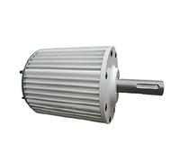 Turbine eoliche, alternatori di CA del generatore di 10KW 20KW 30KW 48V 96 giri/min. bassi del magnete permanente Gearless for vento e generatore eolico orizzontale(With Base,24V,20000W)