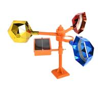 Turbine eoliche degli Uccelli - Dispositivo Di Controllo del per Uccelli | Spinner Della Corte Riflettente per La Recinzione del Giardino, Strumento Di Paura Visiva Umano, Spaventoso