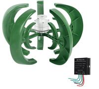 Turbine eoliche verticali 1000W - Generatore di energia domestica efficiente per la produzione di elettricità rinnovabile, attrezzatura elettrica ecologica per una vita sostenibile