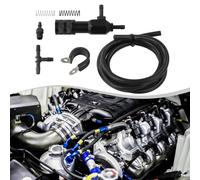 Turbine Performance Upgrade 30PSI Regolatore di Boost Manuale Regolabile Nero