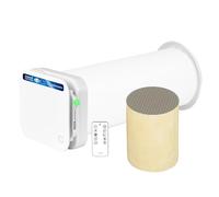 Turbionaire Trend HRV 150WMW Unita di VMC Decentralizzata a flusso alternato, WiFi, con Recupero di calore, Sensore Umidità, Telecomando, 8 Velocità, Ø160 mm, Timer, Funzione AUTO, Garanzia di 3 anni