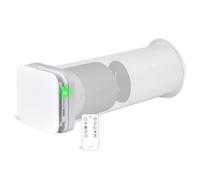 Turbionaire TREND HRV150 WMI Unità di VMC Decentralizzataa flusso alternato, Con recupero di calore, Isolato termicamente e acusticamente,Telecomando,8 velocità, Ø160 mm, Garantia di 3 anni