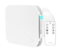 Turbionaire Trend Plus 120 WM Ventilatore Estrattore per Bagno, Telecomando, 22dB, Efficienza Energetica 5.5W, 7 Velocità + Boost, Contro Umidità e Muffa, Timer, Garanzia di 3 Anni, 120mm, Aspiratore