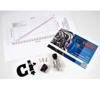 Turbo 5 Barrette Acciaio Inox Mappa Sensore Pressione Connettore 1/8 " Npt Motec