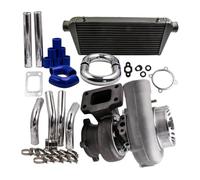 Turbo Attuatore Per Ford Per Falcon GT3582 GT35 T3 Turbocompressore | Kit Flangia Turbo E Tubi Da 64 Mm E Intercooler Anti-sovratensione Da 76 Mm