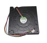 Turbo centrifugal fan for PMB1212PLB2-A (2).B2338.R.GN 12V 9.8W,Blower fan PMB1212PLB2-A 120x120x32mm 4Wire