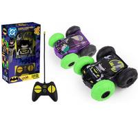 TURBO CHALLENGE - Flip Batman Vs Robin - Licenza Ufficiale DC Batman - Stunt - 096643 - Auto Telecomandata - Giallo - Plastica - Giocattolo per Bambini - Regalo - Doppia Faccia - A partire da 3 anni
