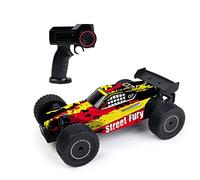 TURBO CHALLENGE - Fuoristrada - Gara - 098402 - Auto Telecomandata - Gialla - 1/20 - Batteria Ricaricabile e Batterie Incluse - Plastica - A Partire dai 6 anni