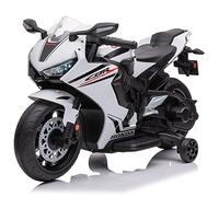 TURBO CHALLENGE - Honda CBR1000RR - Portatore Elettrico - 119178 - Moto - Bianco - Pronto per Guidare - Max 30Kg - Plastica - Batterie Ricaricabili - A partire dai 3 anni