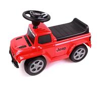 TURBO CHALLENGE - Jeep Gladiator Rubicon - Camminatore - 119665 - Ruote Libere - Rosso - Max 25 kg - Plastica - Batterie Non Incluse - Per Bambini - Regalo - Compleanno - A partire dai 18 mesi