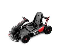 TURBO CHALLENGE - Kart - Portatore Elettrico - 119658 - Auto Telecomandata - Grigia - Max 50 kg - Plastica - Batterie Ricaricabili e Pile Non Incluse - Dai 7 Anni