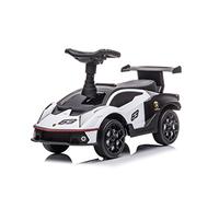 TURBO CHALLENGE - Lamborghini - Camminatore - 119712 - Ruote Libere - Bianco - Max 25 kg - Plastica - Batterie Non Incluse - Giocattolo per Bambini - Regalo - A partire dai 12 mesi