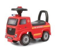 TURBO CHALLENGE - Mercedes Actros Pompier - Girello - 119300 - Ruote libere - Rosso - 23 Kg Max - Plastica - Giocattolo per bambini - Regalo - Licenza ufficiale - 12 mesi