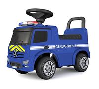 TURBO CHALLENGE - Mercedes Antos Gendarmeria - Camminatore - 119215 - Ruote Libere - Blu - Max 25 kg - Plastica - Batterie Non Incluse - Giocattolo per Bambini - Regalo - A partire dai 12 mesi