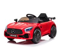 TURBO CHALLENGE - Mercedes GTR - Portatore elettrico - 119696 - Auto telecomandata - Rosso - 25 Kg Max - Plastica - Batterie ricaricabili e batterie non incluse - Da 3 anni a 6 anni