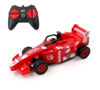 TURBO CHALLENGE - monoposto- 1/24-094420 - Auto Telecomandata - Rosso - Batterie Non Incluse - Plastica - Giocattolo per Bambini - Compleanno - Corsa - A Partire dai 6 anni