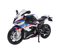 TURBO CHALLENGE - Moto BMW S1000RR - Die Cast - 029921-1/12 - Veicolo a Ruote Libere - Bianco - Metallo - Giocattolo per Bambini - Regalo - Miniatura - A partire dai 3 anni