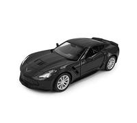 TURBO CHALLENGE - Pacco di 24 auto con licenza - Die Cast - 029067MATPA - 1/32 - Auto a frizione retrò - Nero - Metallo - Giocattolo per bambini - Veicolo - Regalo - A partire dai 3 anni