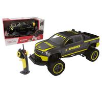 TURBO CHALLENGE Pick Up XPCross-all Terrain-093717-Auto Telecomandata-Nero-Batteria Ricaricabile e Pile Incluse-Plastica-Giocattolo per Bambini-Regali-A Partire dai 6 Anni, 093717
