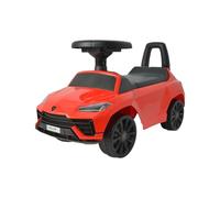 TURBO CHALLENGE - Trottolino Lamborghini Urus - Portatore - 119305 - Ruote libere - Rosso - Max 25 kg - Plastica - Giocattolo per bambini - Regalo - Compleanno - Effetti sonori - Da 12 mesi