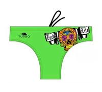 Turbo Costume Da Bagno A Slip Money Skull Waterpolo