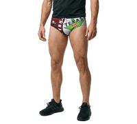 Turbo Costume Da Bagno A Slip Texas-gasoline Blurred