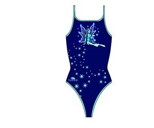 Turbo Donna Hada Parte Inferiore del Bikini, Bleu, Medium