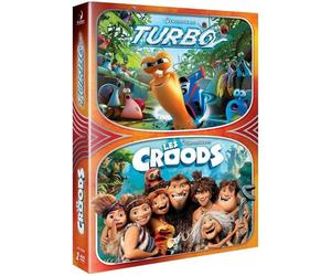 Turbo + I Croods COFANETTO DVD NUOVO