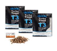 Turbo Lievito - Alcotec Classic T3 + Scaglie di Quercia, Vodka Lievito Rapido