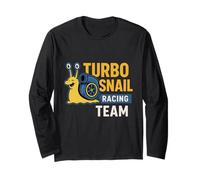 Turbo Lumaca Racing Team Divertente JDM turbocompressore Cartone Animato Maglia a Manica