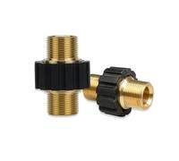 Turbo Nozzle, Kit adattatore for idropulitrice da 2 pezzi M22-14mm Filettatura maschio Raccordo rapido 5000PSI,parts(1PC)