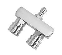 Turbo Nozzle Washer, Power Washer Spray, Double Head Adapter, Sturdy Metal Material Easy Install, High Pressure Efficient Cleaning for Car Washing Outdoor Driveway Patio Use