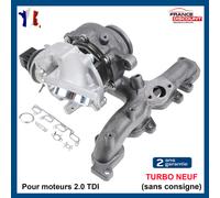 Turbo Nuovo SENZA DEPOSITO Per AUDI A3 E Q3 2.0 TDI BV40 - 03L253019P