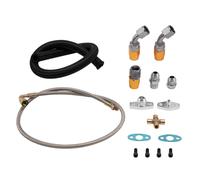 Turbo Oil Feed & Return Line Kit for Ford Falcon BA BF XR6 FG FGX GT30 GT3582