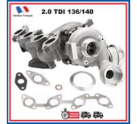 Turbo per Audi A3 Altea Leon Octavia Toledo Superb 2.0 2.0l Tdi 136 140 Bkd