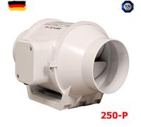 Turbo Radiale Condotto 250 -p Aria Alimentazione Scarico Tubo Aerazione