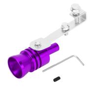 Turbo Sound Exhaust Muffler Pipe Whistle Terminale di scarico posteriore L Viola