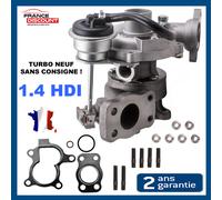 Turbo Sovralimentazione per Citroën Peugeot 1.4 HDI 54 68 70 Ch Idem 54359700001